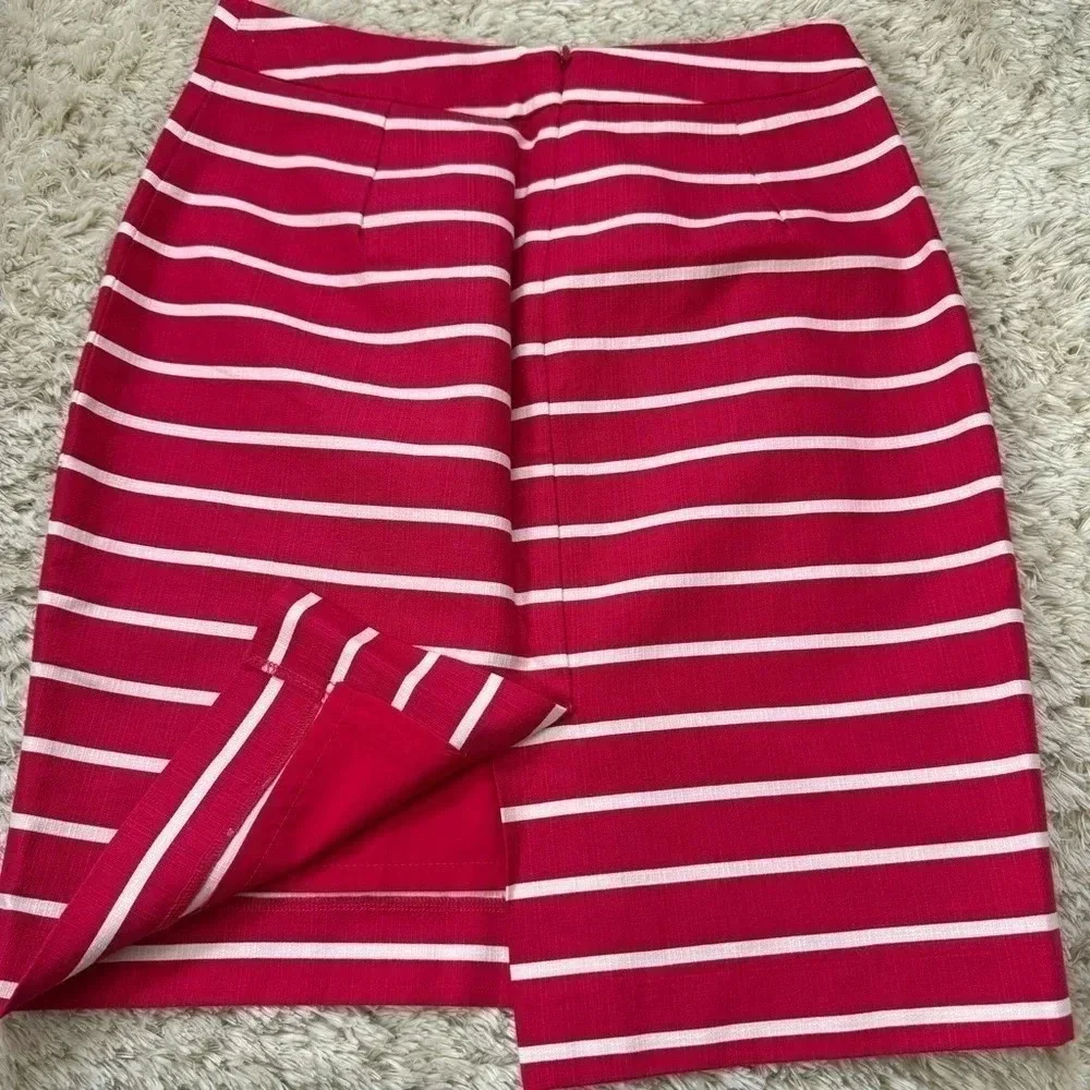 Banana Republic Womens Striped Pencil skirt size 0 Petite